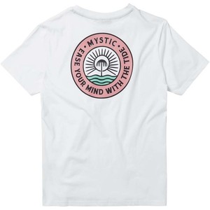 2022 T-shirt Da Uomo Mystic 35105220331 - Bianco Sporco